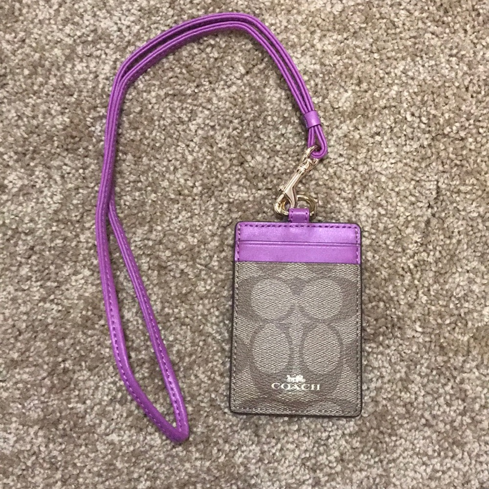 Coach ID Lanyard