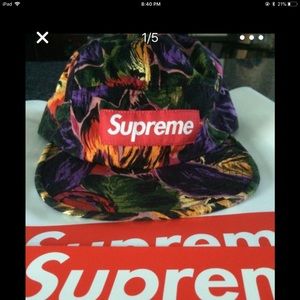 SUPREME PAINTED CAMP CAP BRAND NEW