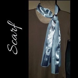 Aqua Blue Scarf