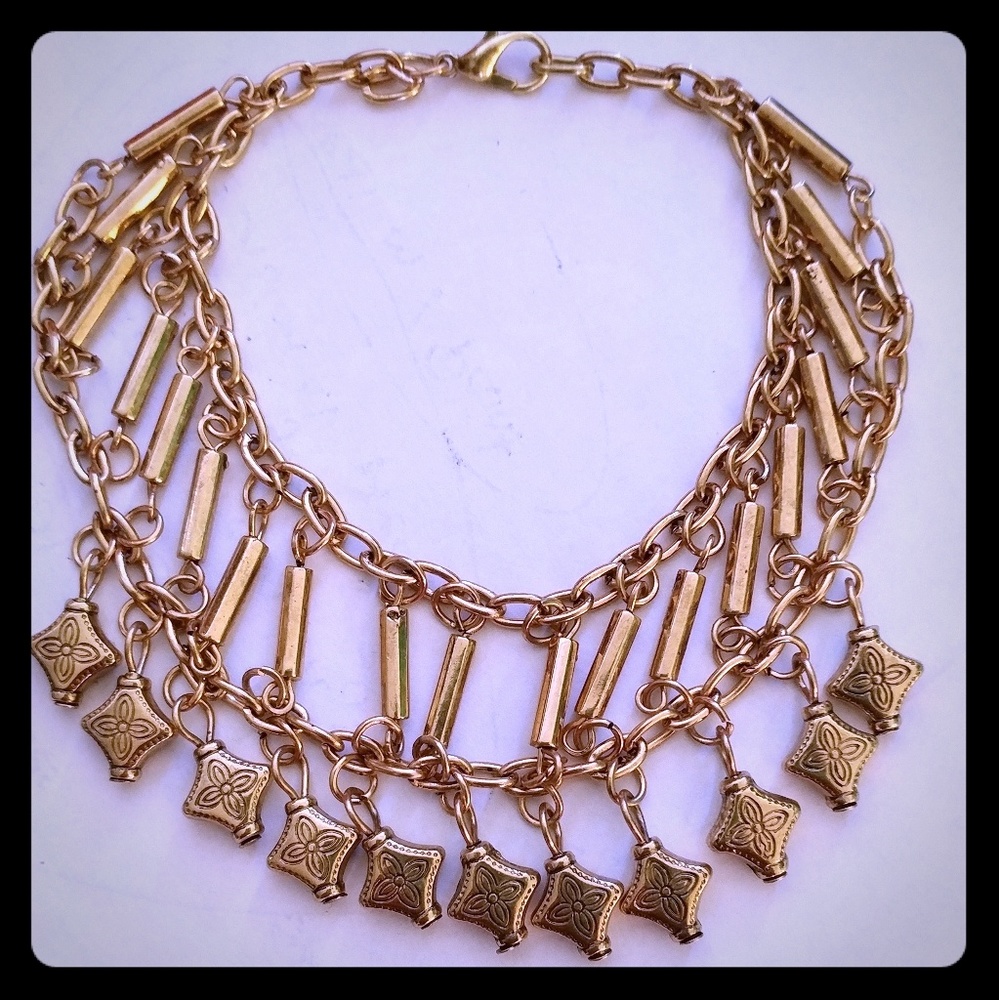 Handmade by me gold color anklet or bracelet brand