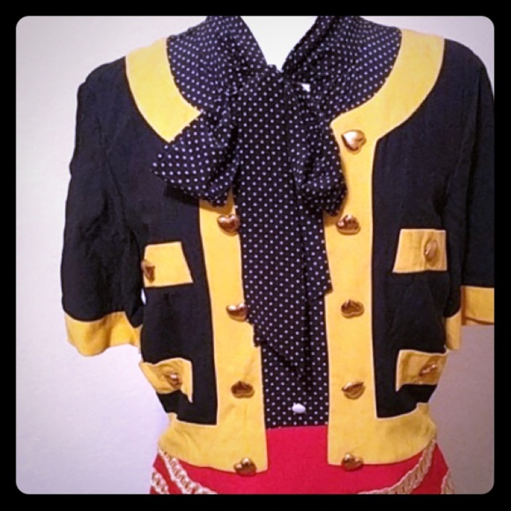 Vintage Moschino suit dress
