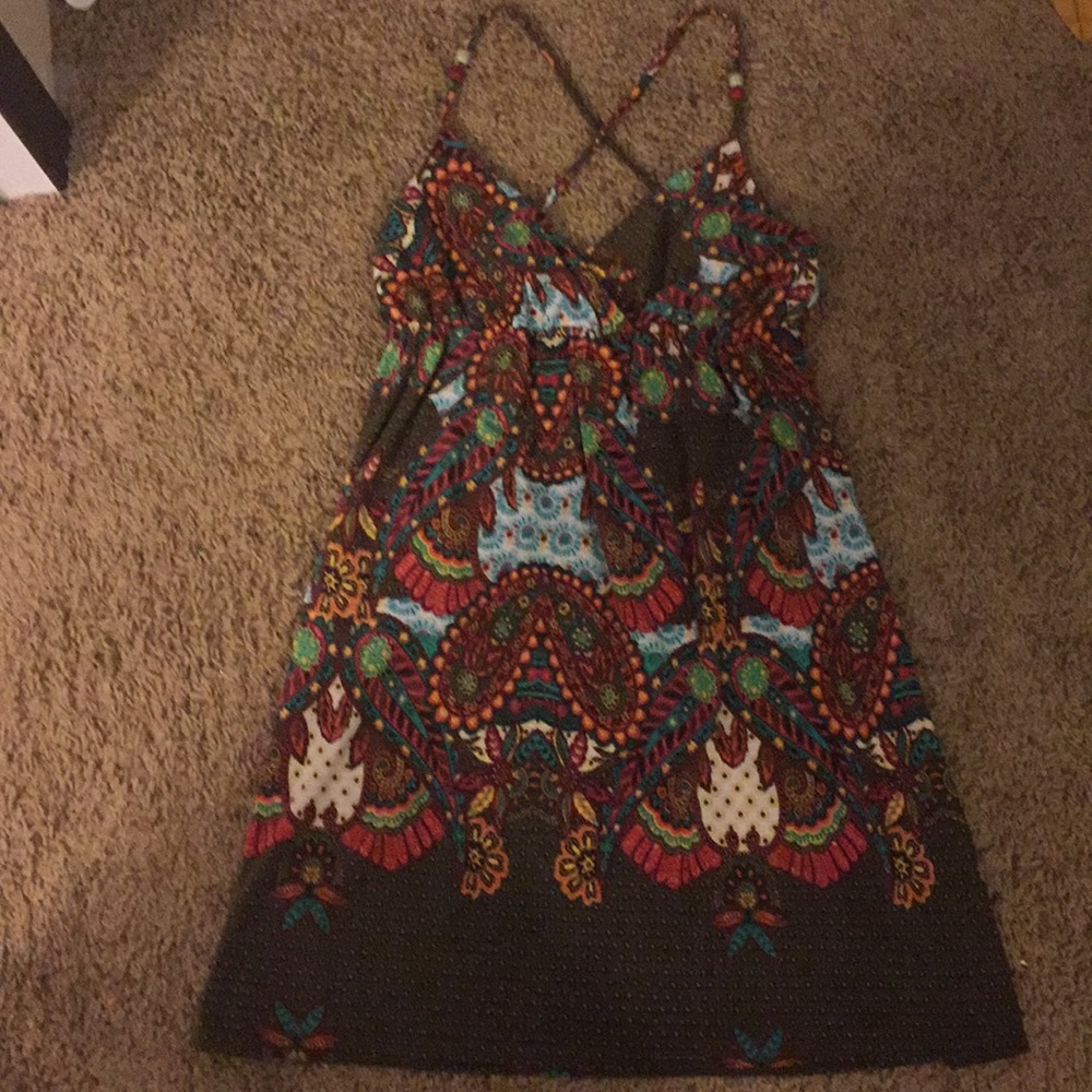 Brown tank tunic