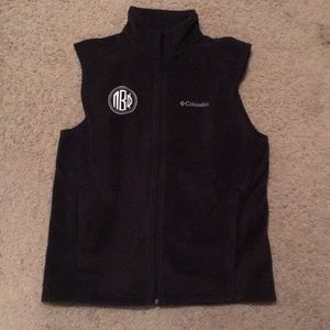 Columbia Black sweater vest