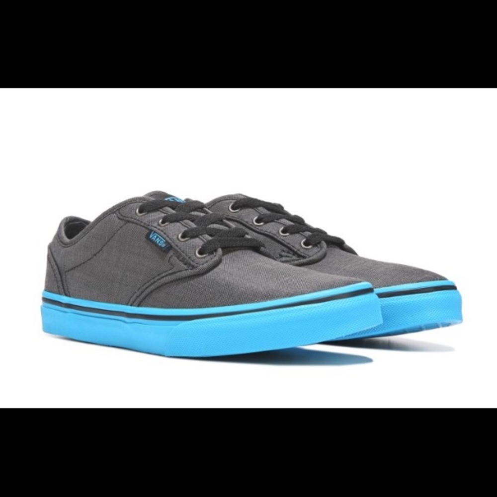 Blue/gray vans