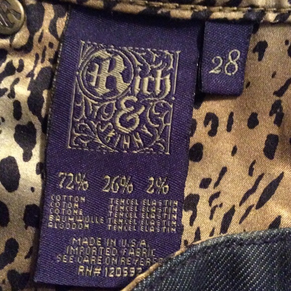 Rich & Skinny Jeans, dark wash - Picture 2 of 3