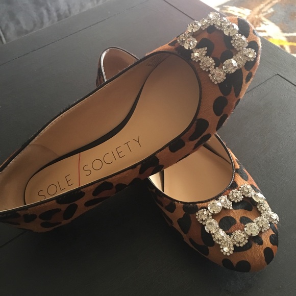 Leopard print flats - Picture 3 of 5