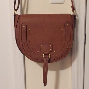Saddlebag style purse