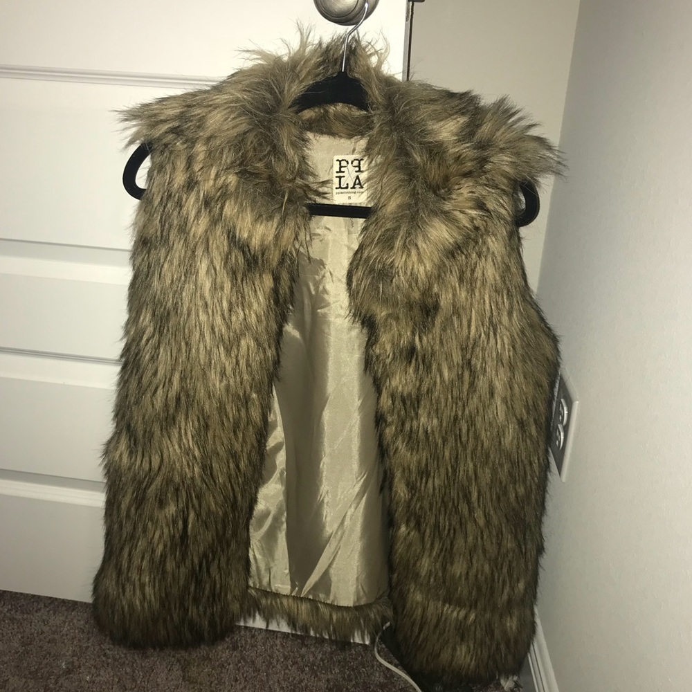 People’s Project LA Fur vest