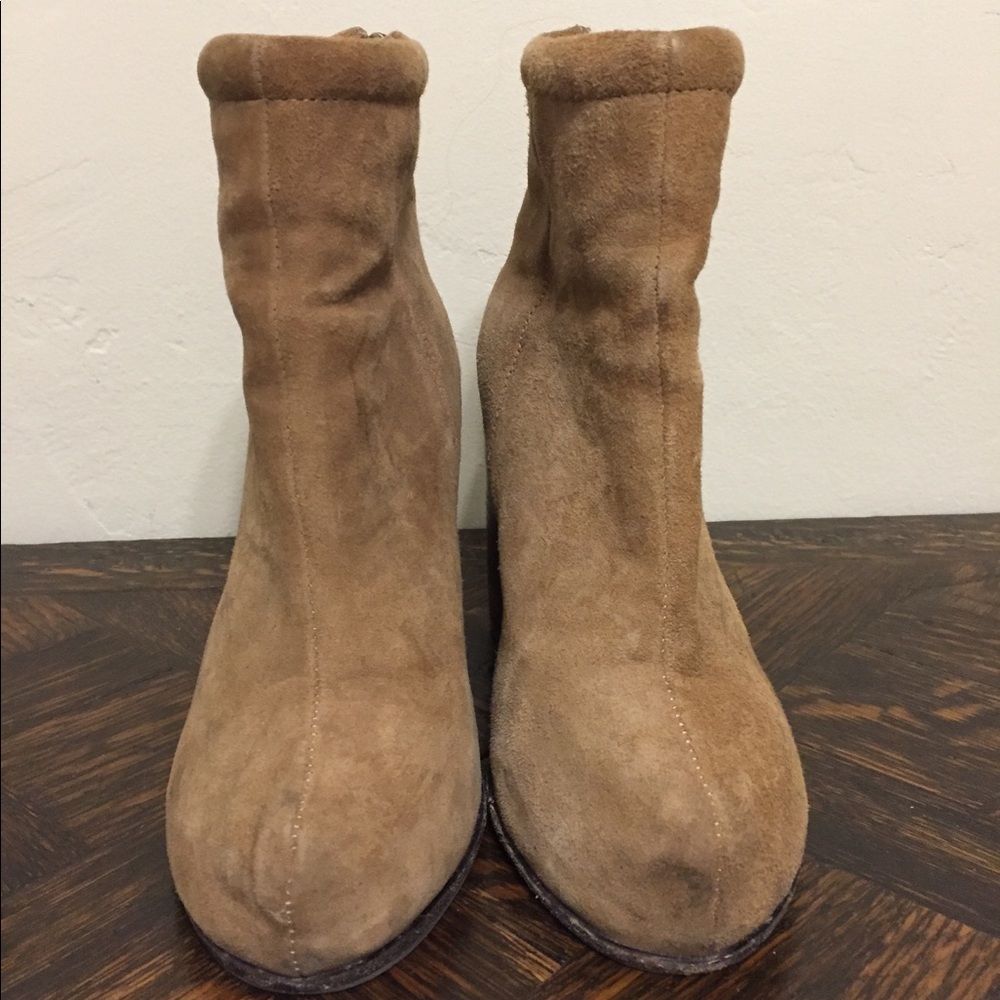 SOLD Jeffrey Campbell Hanger Chunky Heel Booties
