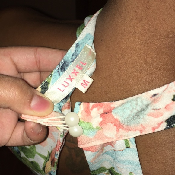 Akira Floral Print Mini Dress NWOT - Picture 3 of 3