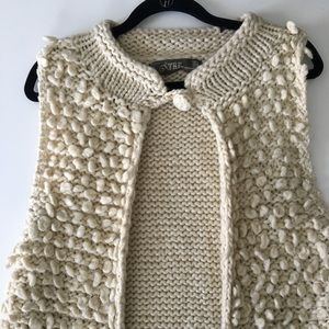 Zara - Long Knit Sweater Vest