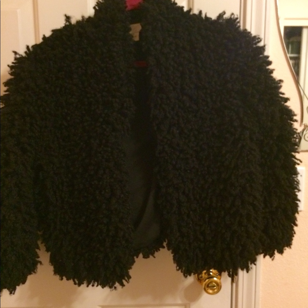 Black Fuzzy Jacket