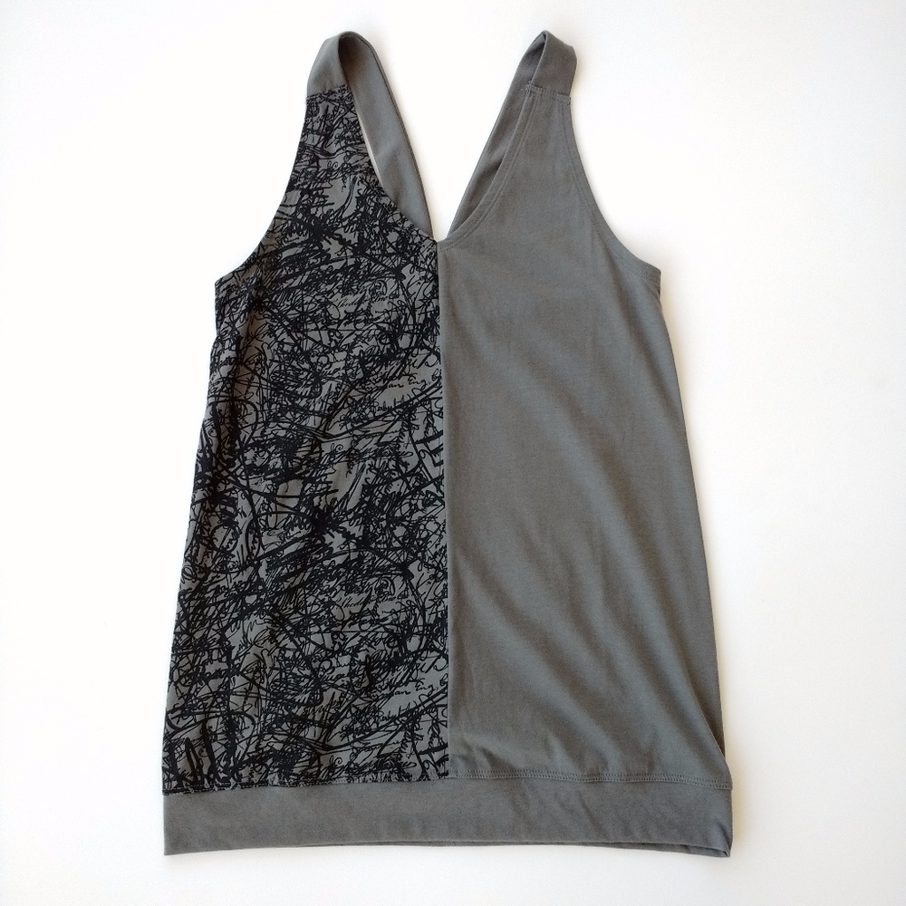 Zumba Gray Tank Top sz SM