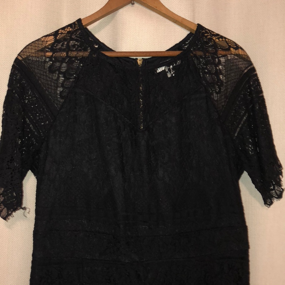 Black Lace Romper!