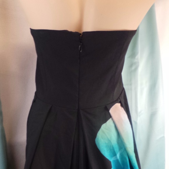 Floral Printed Fit Flare Dress Pockets Plus Midi - Picture 6 of 8