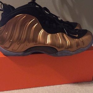 Nike foamposite copper