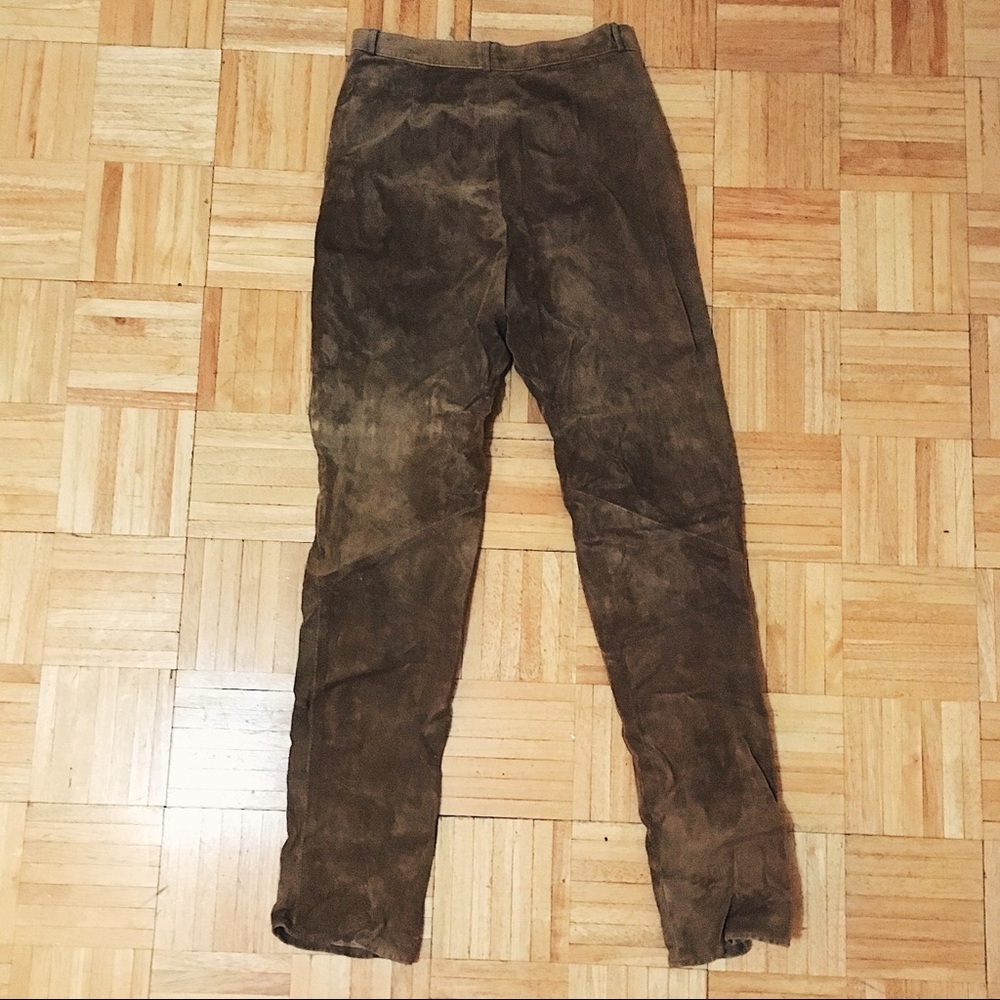 Vintage brown/tan Suede Pants