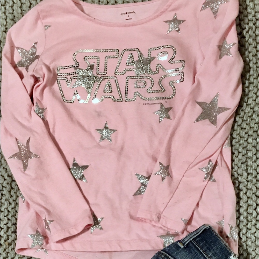 Gymboree girls size 8 Star Wars Tee