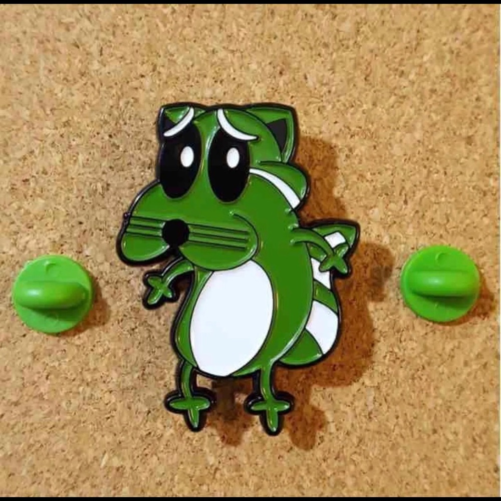 Oxcy The Cowardly Panda Pin *LIMITED*