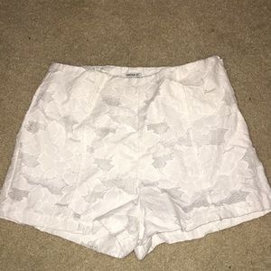 High-waisted Lacey Shorts