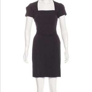 DVF black dress
