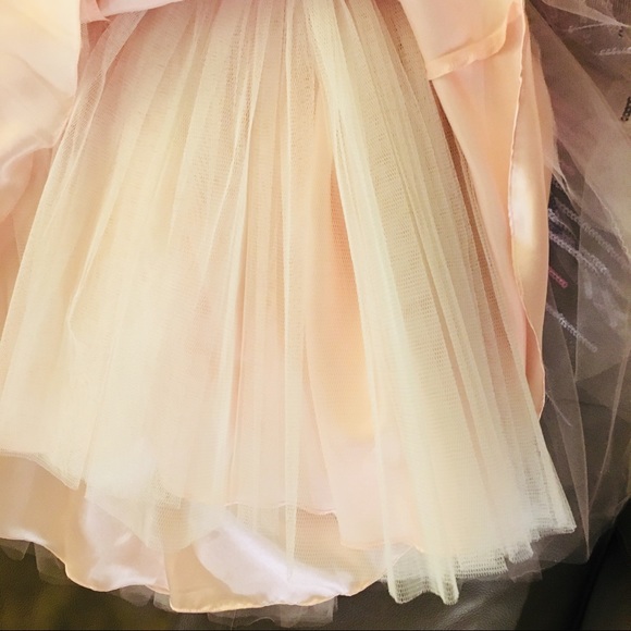 Sequin Ombré Tulle Prom Dress - Picture 7 of 8