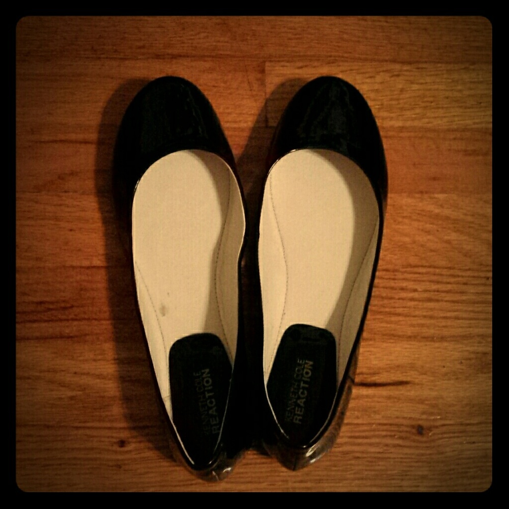 Patent Leather Black Flats