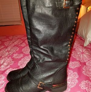 👢STUDDED KNEE BOOTS👢