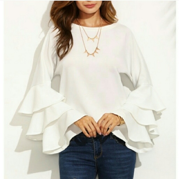 Tops - Bell sleeved tiered Top