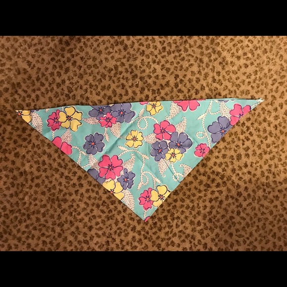 Pink Door floral print scarf - Picture 2 of 3