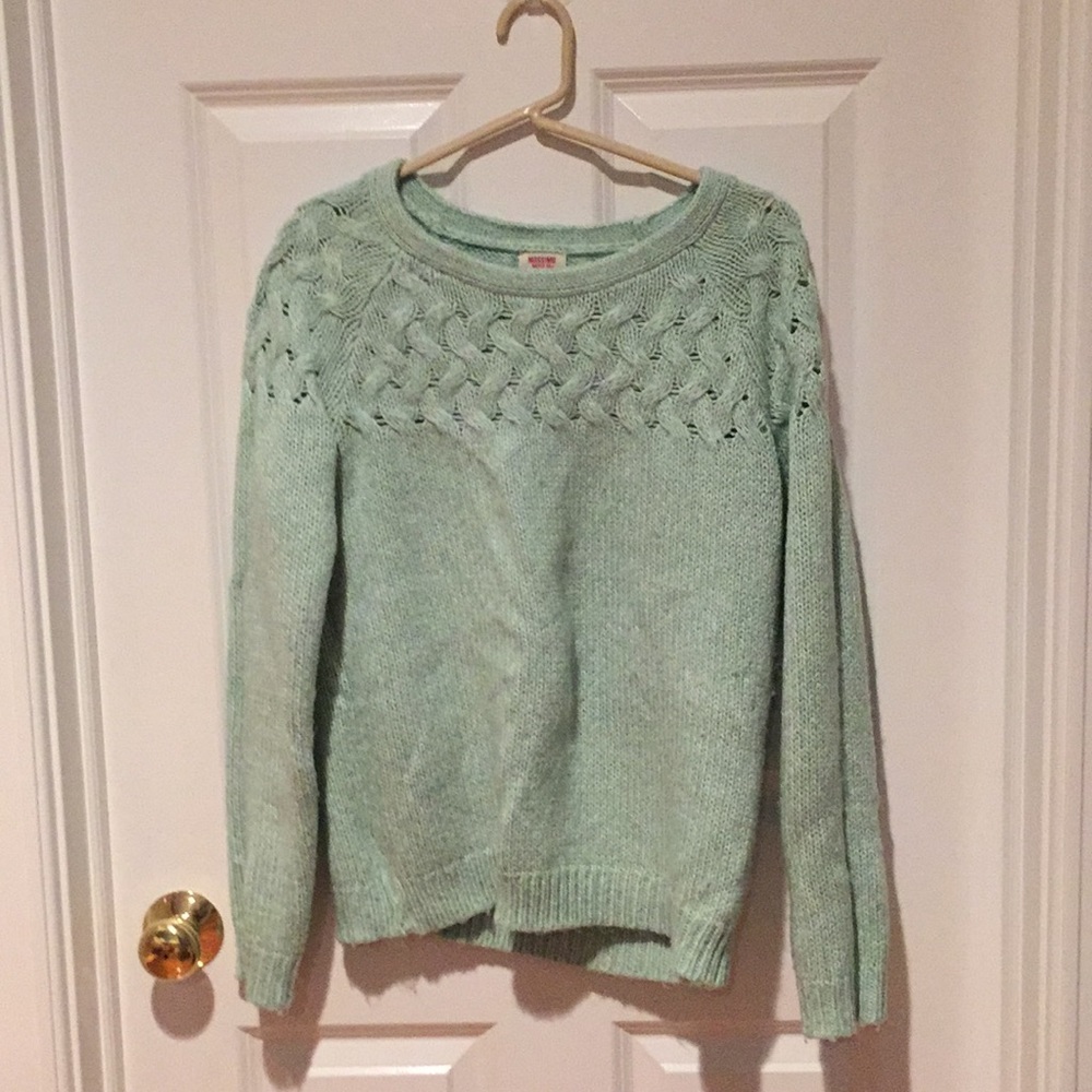 Mossimo Mint Green Sweater