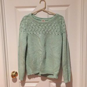 Mossimo Mint Green Sweater