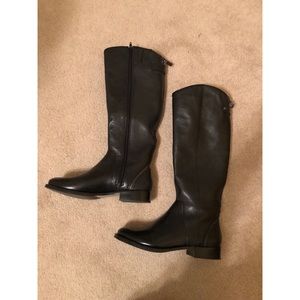 Size 8 1/2 Black Riding Boots