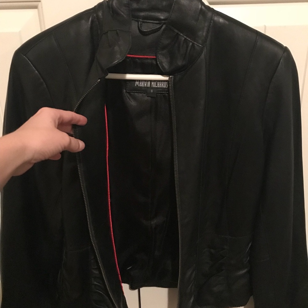 Marvin Richards leather jacket