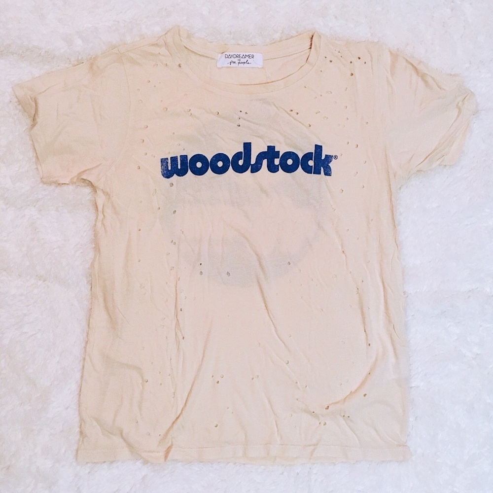 70s style Woodstock tee