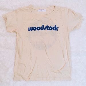 70s style Woodstock tee