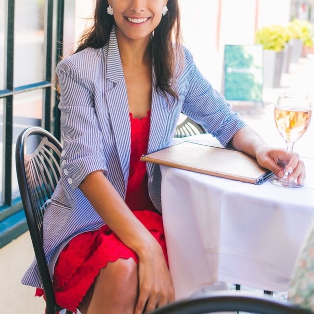 NWT Gap Seersucker Blazer