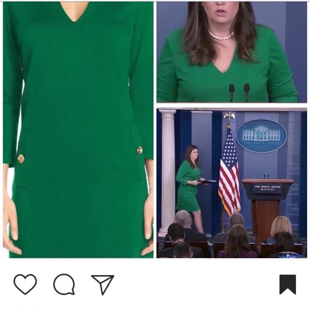 ISO Eliza J green dress