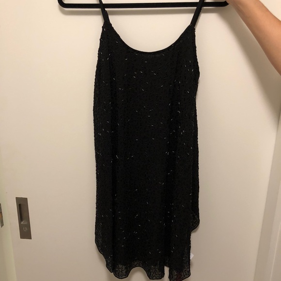 Black sequin tank dress - Picture 1 of 6