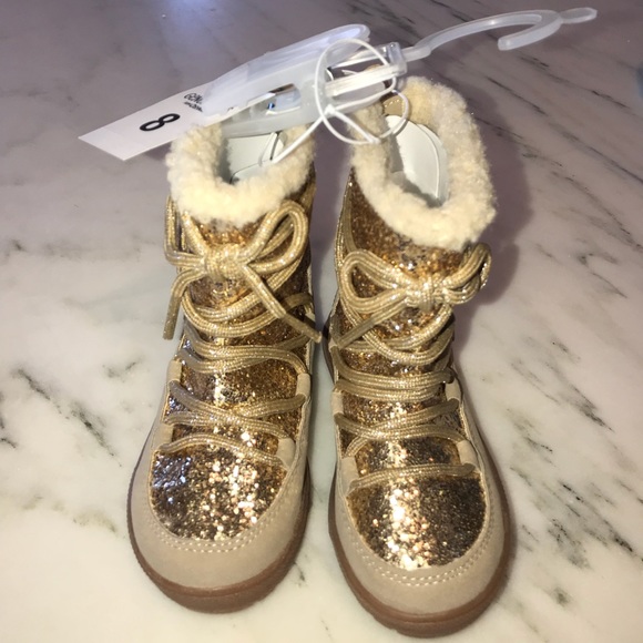 Gold snow boots Clearance