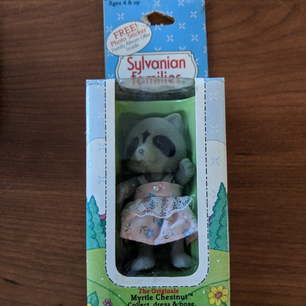 1985 Sylvanian families calico critters creature