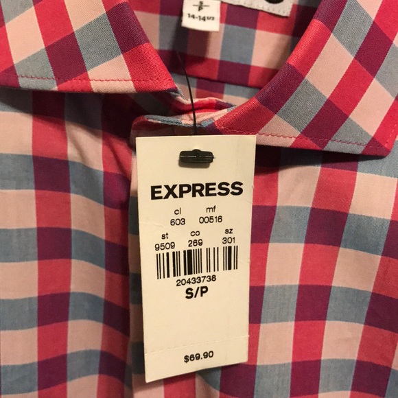 NWT Express button shirt - Picture 4 of 8