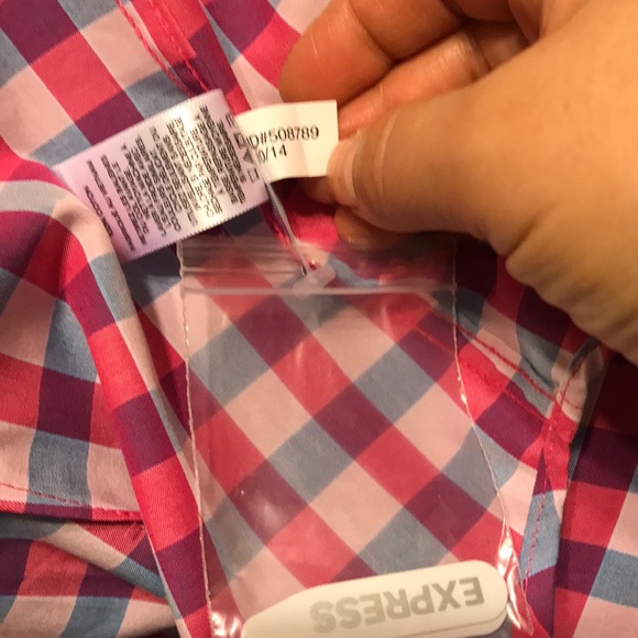 NWT Express button shirt - Picture 8 of 8