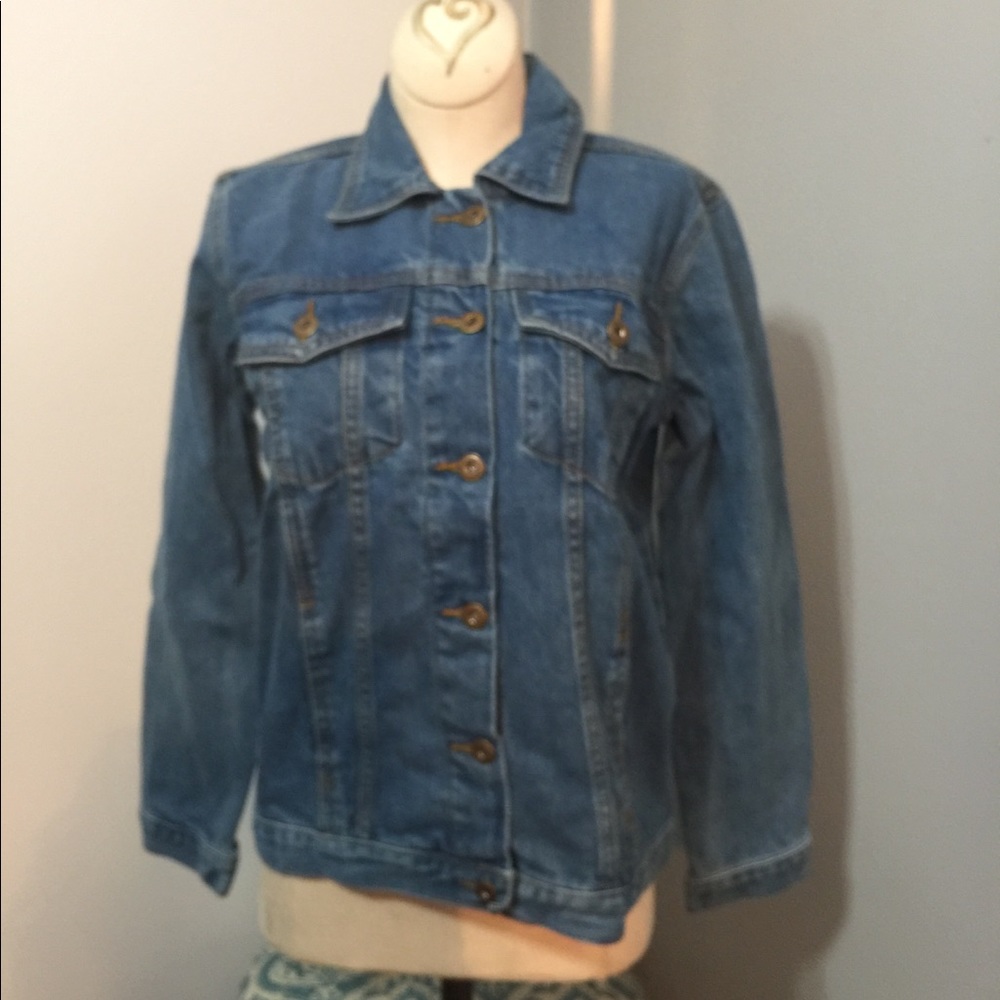 Boohoo mid-Blue Denim Jacket