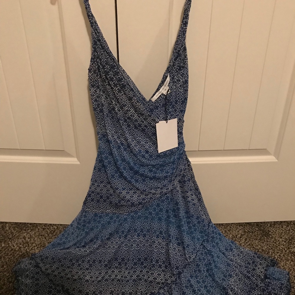 Blue Diane Von Furstenberg dress