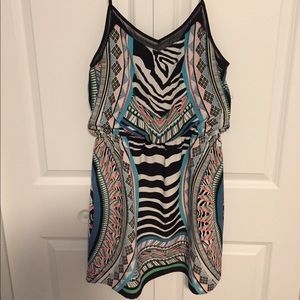 Express tribal print dress