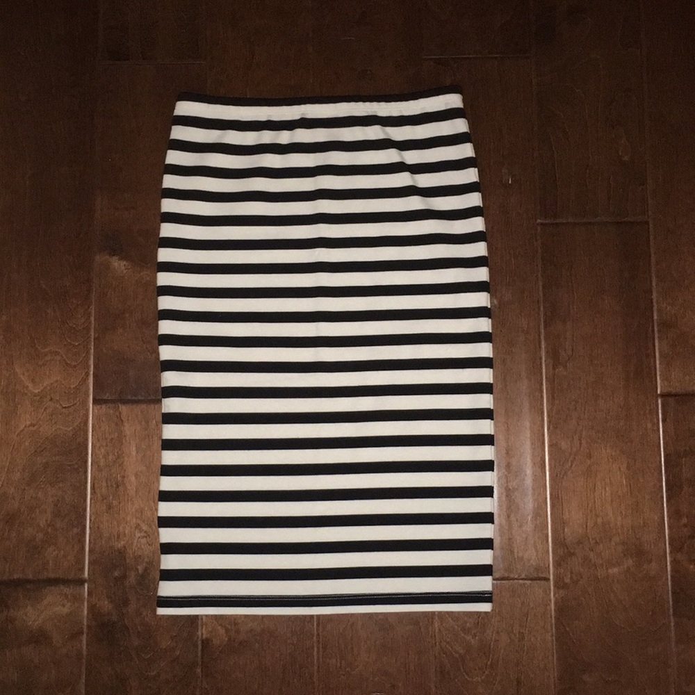 Brand 5/48 striped pencil skirt