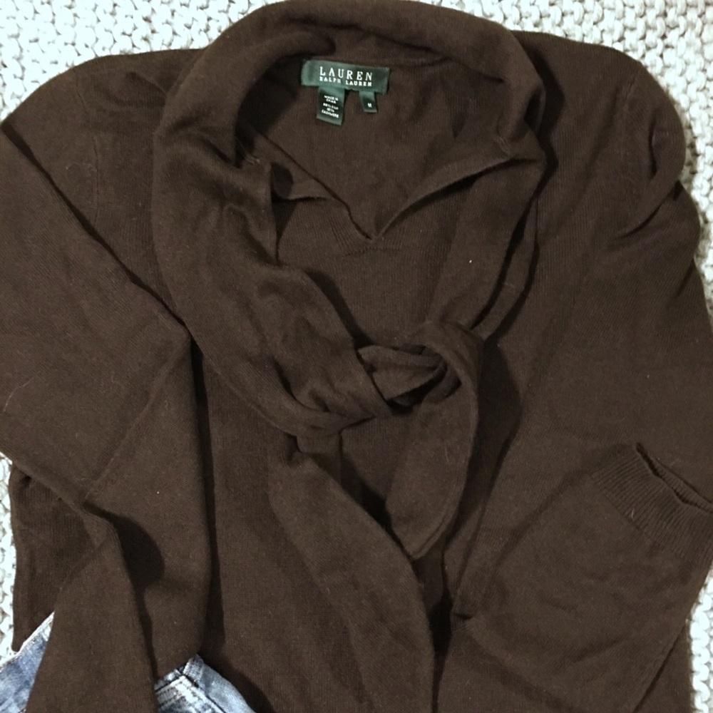 Lauren silk and cashmere sweater M