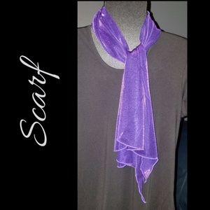 Purple Shimmery Scarf