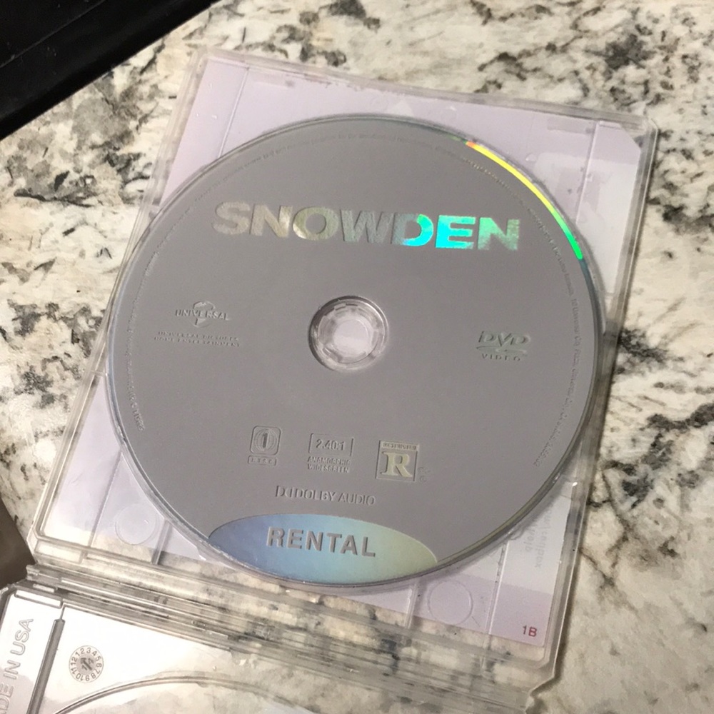 Snowden DVD